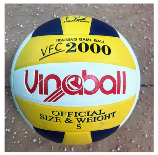 Bóng chuyền da Vinaball VFC 2000 size 5 chính hãng ( tặng kèm kim +lưới ) banh luyện tập và chuẩn thi đấu- Tâm An Sports